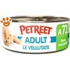 Petreet Cat Adult Le Vellutate al Tonno con Piselli - Lattina Da 70 Gr