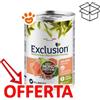 Exclusion Dog Noble Grain Adult All Breed Salmone - Lattina Da 400 Gr - CONFEZIONE RISPARMIO