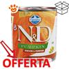 Farmina Dog N&D Pumpkin Adult Cervo e Zucca - Lattina Da 285 Gr - CONFEZIONE RISPARMIO