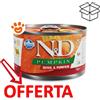 Farmina Dog N&D Pumpkin Adult Mini Quaglia e Zucca - Lattina da 140 Gr - CONFEZIONE RISPARMIO