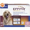 Virbac Dog EFFITIX Spot-On Cani di Taglia Grande (20-40kg) - Offerta [PREZZO A CONFEZIONE] Quantità minima 4, Confezione da 4 Pipette