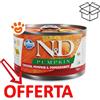 Farmina Dog N&D Pumpkin Adult Mini Pollo, Zucca e Melograno - Lattina da 140 Gr - CONFEZIONE RISPARMIO