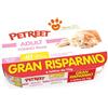 Petreet Cat Adult Tonno Rosa e Patate - OFFERTA [Gran Risparmio] 6 Lattine da 70 Gr