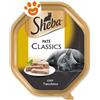 Sheba Cat Paté Classic con Tacchino - Vaschetta Da 85 Gr - CONFEZIONE RISPARMIO