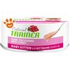 Trainer Natural Cat Baby Kitten Tacchino - Lattina da 80 Gr - CONFEZIONE RISPARMIO