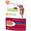 Trainer Natural Cat Adult Bocconcini in Salsa Pollo - Bustina Da 85 Gr - CONFEZIONE RISPARMIO