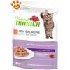 Trainer Natural Cat Mature Bocconcini in Salsa Salmone - Bustina Da 85 Gr - CONFEZIONE RISPARMIO