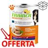 Trainer Dog Sensitive No Gluten Adult Medium & Maxi Trota e Cereali Integrali - Lattina Da 400 Gr - CONFEZIONE RISPARMIO
