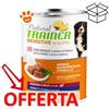 Trainer Dog Sensitive No Gluten Adult Medium & Maxi Maiale e Cereali Integrali - Lattina Da 400 Gr - CONFEZIONE RISPARMIO