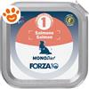 Forza10 Cat MonoDiet Salmone - Vaschetta Da 100 Gr - CONFEZIONE RISPARMIO