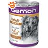 Monge Gemon Dog Adult Medium Bocconi con Pollo e Riso - Lattina Da 415 Gr