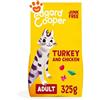 Edgard Cooper Cat Adult con Tacchino e Pollo - Sacco Da 325 Gr