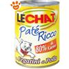 Monge LeChat Cat Patè con Fegatini di Pollo - Lattina Da 400 Gr