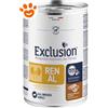 Exclusion Dog Diet Renal Maiale Sorgo e Riso - Lattina Da 200 Gr
