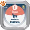 Forza10 Dog MonoDiet Salmone - Vaschetta Da 100 Gr - CONFEZIONE RISPARMIO