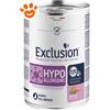 Exclusion Dog Diet Puppy Hypoallergenic Maiale e Piselli - Lattina Da 200 Gr
