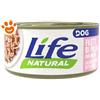 Life Dog Natural Filetti di Pollo con Manzo - Lattina Da 90 Gr - CONFEZIONE RISPARMIO