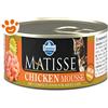 Farmina Matisse Cat Mousse Pollo - Lattina Da 85 Gr - CONFEZIONE RISPARMIO