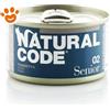 Natural Code 02 Cat Senior al Tonnetto - Lattina Da 85 Gr