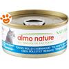 Almo Nature Cat HFC Natural Tonno, Pollo e Formaggio - Lattina Da 70 Gr