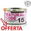 Natural Code 15 Cat Adult al Pollo, Verdure e Fegato - Lattina Da 85 Gr - CONFEZIONE RISPARMIO