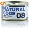 Natural Code 8 Cat Adult ai Tranci di Tonno - Lattina Da 85 Gr