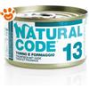 Natural Code 13 Cat Adult al Tonno e Formaggio - Lattina Da 85 Gr