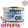 Natural Code 8 Cat Adult ai Tranci di Tonno - Lattina Da 85 Gr - CONFEZIONE RISPARMIO