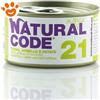 Natural Code 21 Cat Adult al Tonno, Agnello e Patate in Jelly - Lattina Da 85 Gr