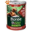 Monge Bwild Dog Adult Grain Free Agnello Zucca e Zucchine - Lattina Da 400 Gr