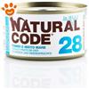Natural Code 28 Cat Adult al Tonno e Misto Mare in Jelly - Lattina Da 85 Gr