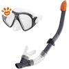 Intex Set Maschera Boccaglio Reef Rider Art. 55648 - Confezione Da 1 Pezzo