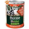 Monge Bwild Dog Adult Grain Free Tacchino Zucca e Zucchine - Lattina Da 400 Gr