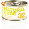 Natural Code 32 Cat Adult al Tonno e Mirtilli in Jelly - Lattina Da 85 Gr