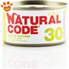 Natural Code 30 Cat Adult al Pollo e Tacchino in Jelly - Lattina Da 85 Gr - CONFEZIONE RISPARMIO