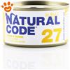 Natural Code 27 Cat Adult al Tonno e Surimi in Jelly - Lattina Da 85 Gr - CONFEZIONE RISPARMIO