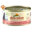 Almo Nature Cat Kitten HFC Complete Salmone e Tonno Megapack - Lattina da 70 Gr - CONFEZIONE RISPARMIO