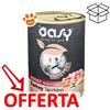 Oasy Dog Grain Free Adult Medium-Large Tacchino - Lattina Da 400 Gr - CONFEZIONE RISPARMIO