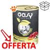 Oasy Dog Grain Free Adult Medium-Large Manzo - Lattina Da 400 Gr - CONFEZIONE RISPARMIO