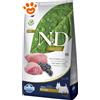 Farmina Dog N&D Prime Adult Mini Agnello e Mirtillo - Offerta [PREZZO A CONFEZIONE] Quantità Minima 2, Sacco Da 7 Kg