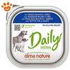 Almo Nature Dog Daily Pesce Bianco e Riso - Vaschetta Da 100 Gr - CONFEZIONE RISPARMIO