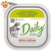 Almo Nature Dog Daily Pollo e Piselli - Vaschetta Da 100 Gr - CONFEZIONE RISPARMIO