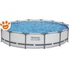 Bestway Piscina Rotonda Steel Pro Max (Ø427x84cm) con Pompa a Filtro Art. 56595 - Steel Pro Max (Ø427x84cm)