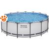 Bestway Piscina Rotonda Steel Pro Max (Ø457x122cm) con Pompa a Filtro Art. 56438 - Steel Pro Max (Ø457x122cm)