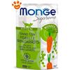 Monge Supreme Cat Kitten Tonno con Piselli e Baby Carrots - Bustina Da 80 Gr - CONFEZIONE RISPARMIO