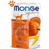 Monge Supreme Cat Adult Tonno con Zucca e Baby Corn - Bustina Da 80 Gr - CONFEZIONE RISPARMIO