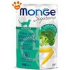 Monge Supreme Cat Adult Tonno con Broccoli e Baby Corn - Bustina Da 80 Gr - CONFEZIONE RISPARMIO