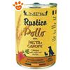 Unipro Dog Rustico Pollo con Pasta e Carote - Lattina Da 400 Gr - CONFEZIONE RISPARMIO
