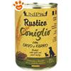 Unipro Dog Rustico Coniglio Orzo e Farro - Vaschetta Da 100 Gr - CONFEZIONE RISPARMIO