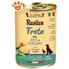 Unipro Dog Rustico Trota Riso e Verdure - Vaschetta Da 100 Gr - CONFEZIONE RISPARMIO
